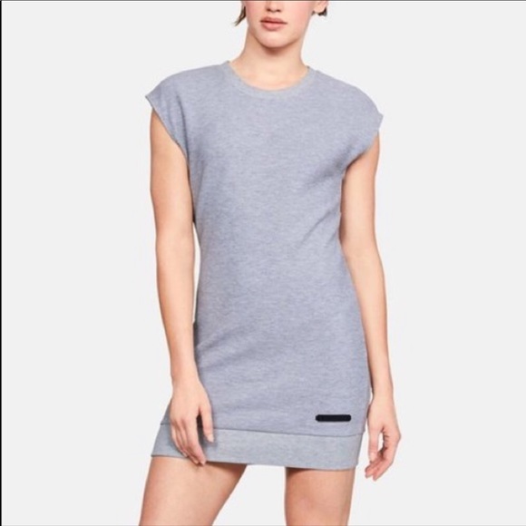 Under Armour Dresses & Skirts - UA | NWT Gray Pique Midi Sport Dress XL